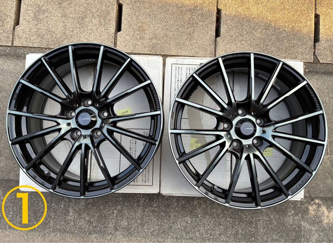 ①WedsSport SA-35R 18×7.0J 5穴 P.C.D114.3