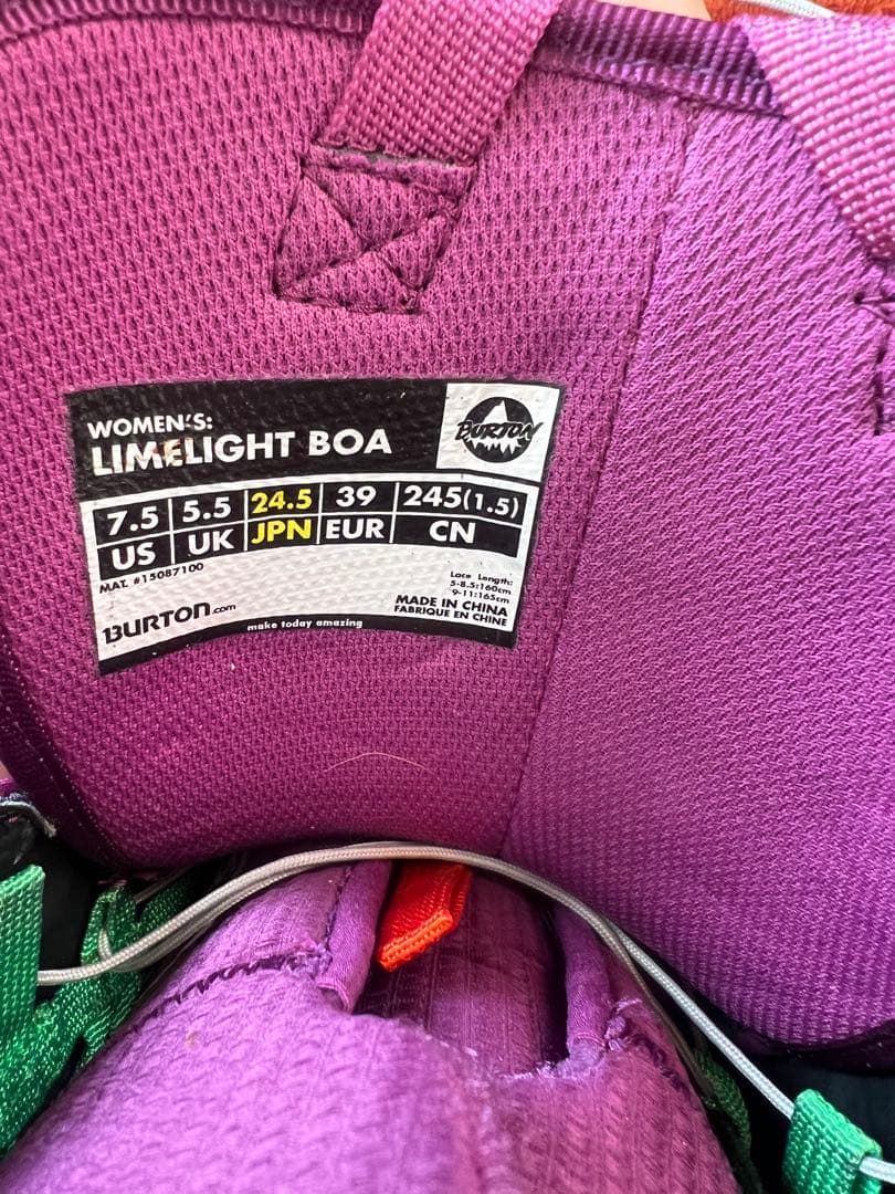 BURTON WOMEN’S LIMELIGHT BOA スノーボードブーツ