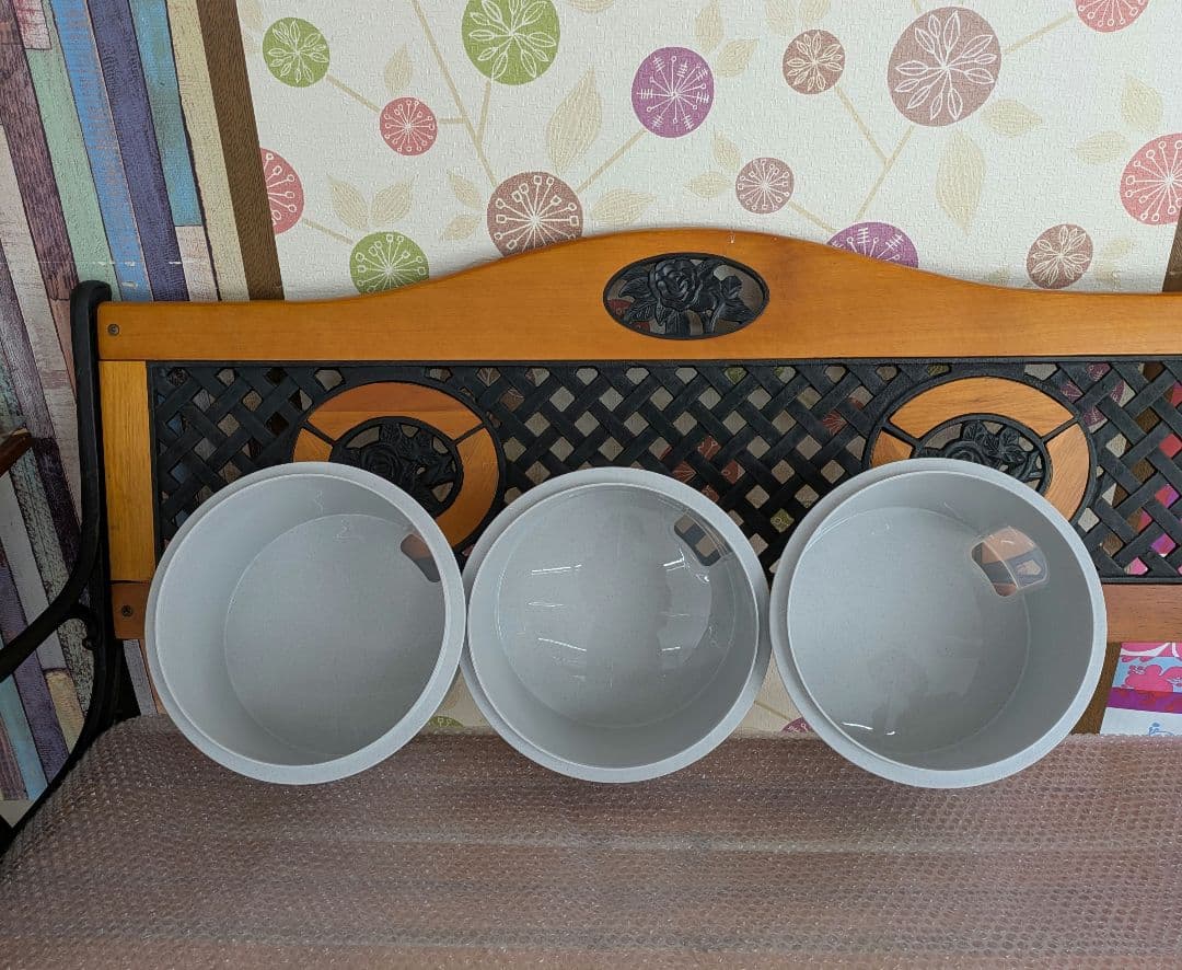 タッパーウェア　スーパーキャニスター　ハーフ　３個セット