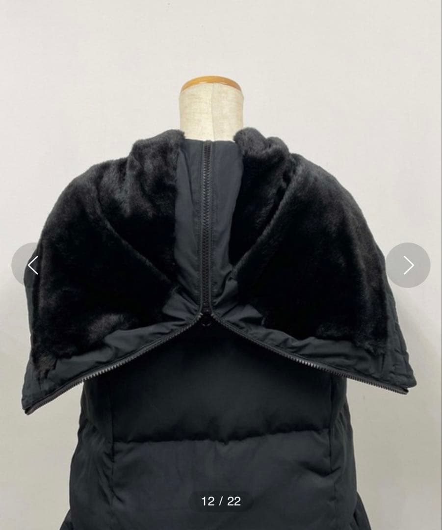 タグ付き Designaera デザインアエラ ダウンベスト ペプラム 2way