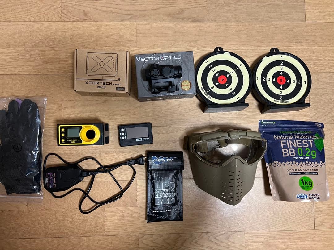 フェイスガード　ベクターオプティクス　弾速計　その他セット