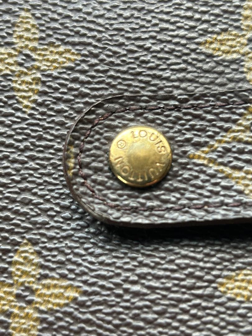 ✨【ルイヴィトン】　廃盤⭐️二つ折り財布 モノグラム　コンパクトジップ