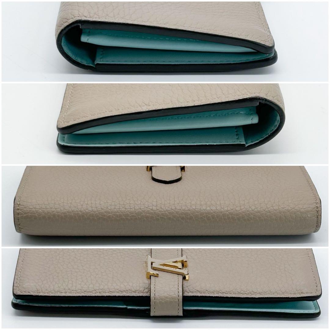 【箱付き】ルイヴィトン ヴェルティカルウォレット ガレ カプシーヌ 二つ折り