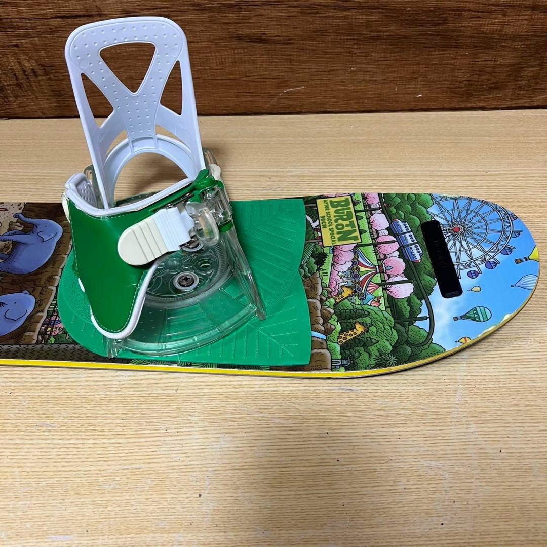 美品　BURTON バートン　キッズ　ガール　スノーボード 3点セット　90cm
