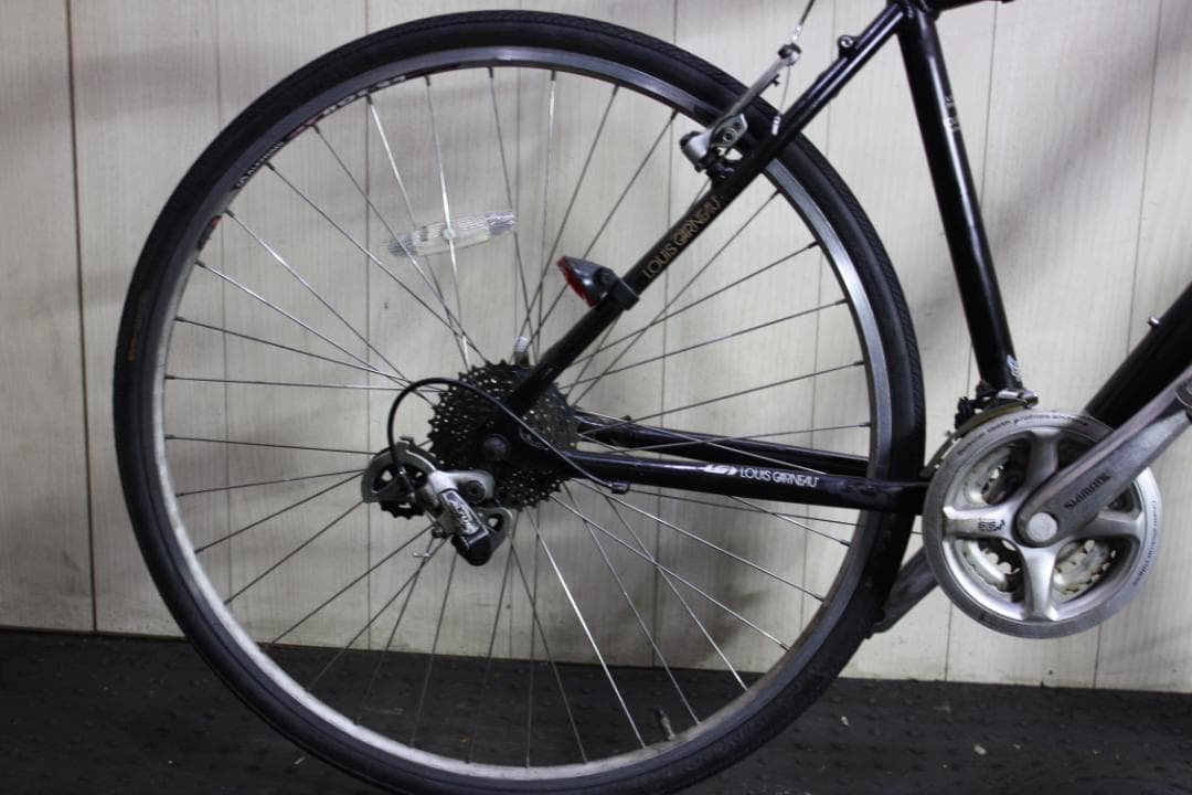 ルイガノ LGS-TR1 700C アルミ シマノ24速 470mm BLACK