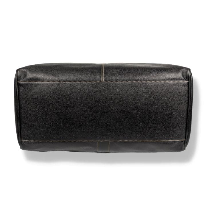 【美品】ダンヒル ボストンバッグ ビンテージ オールレザー 大容量 ブラック