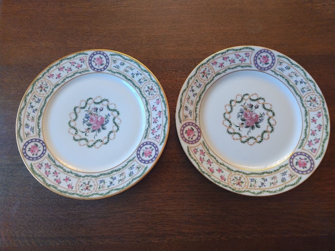 アビランド　リモージュ　ルーヴシエンヌ 26cmプレート　2枚セット