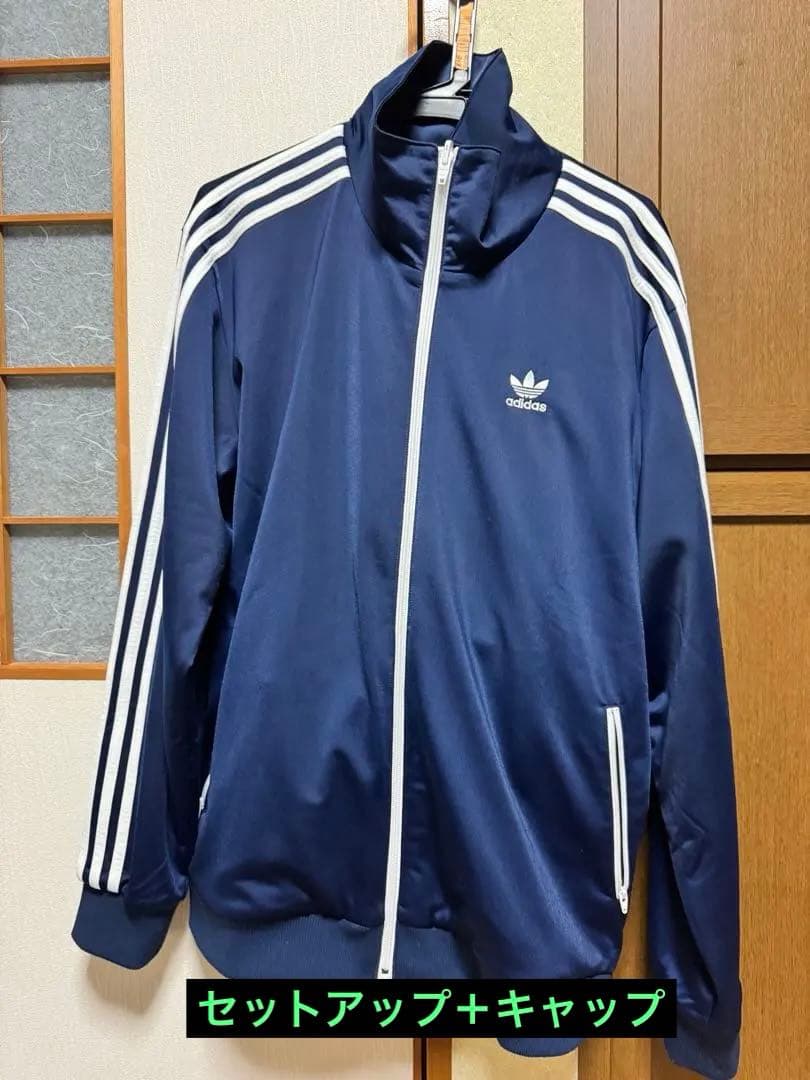 ヒューマンメイド×アディダス　セットアップ　ネイビー