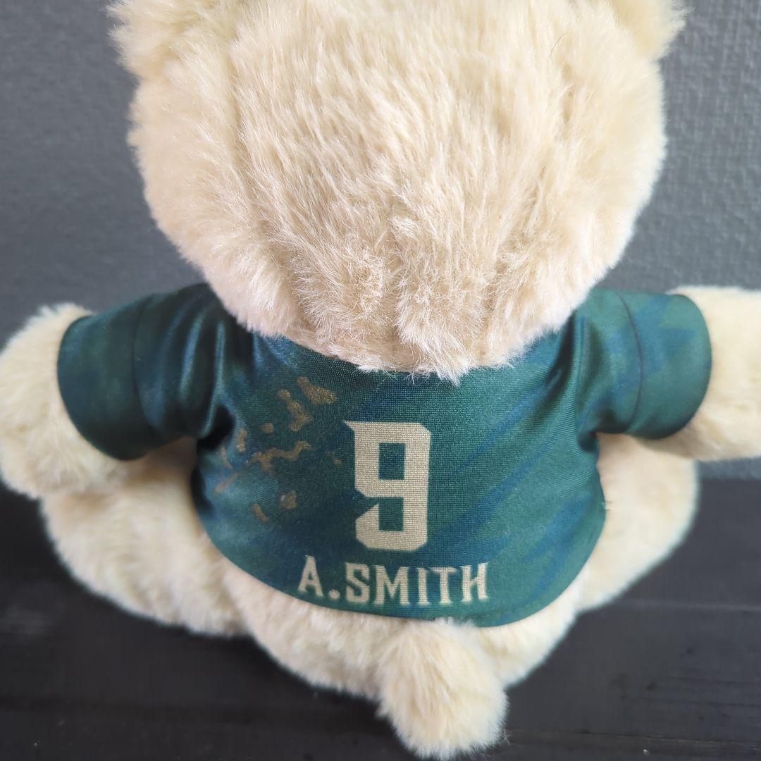 ボーデン・バレットサイン付きテディベア（アーロン・スミスのサイン付きベアセット）