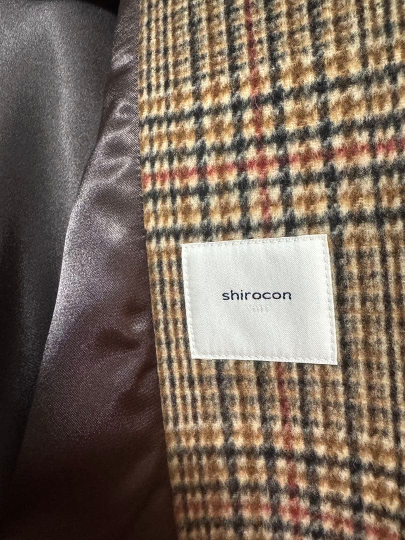 【美品】shirocon チャンキーテーラードジャケット 38