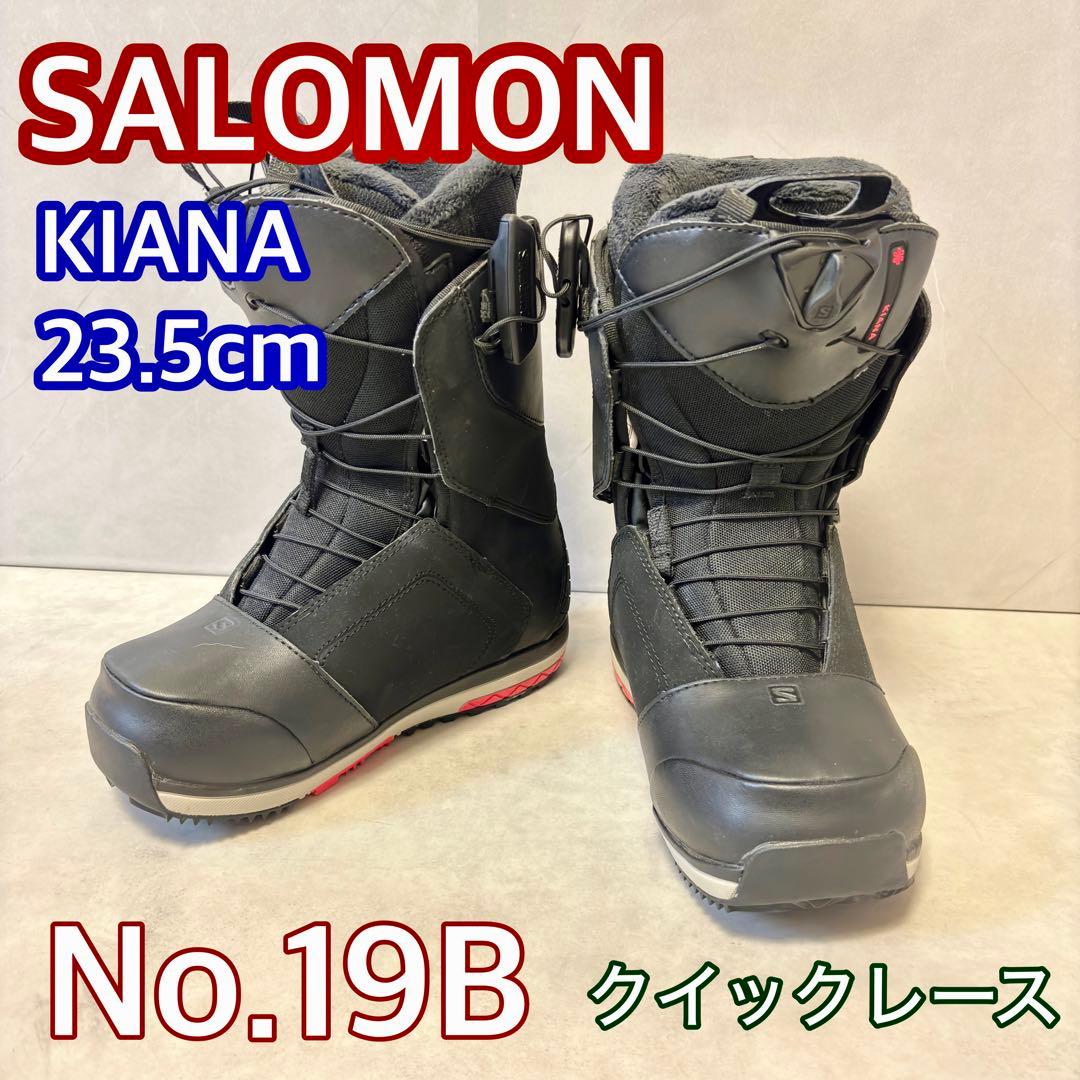 19B 23.5cm SALOMON KIANNA スノーボードブーツ