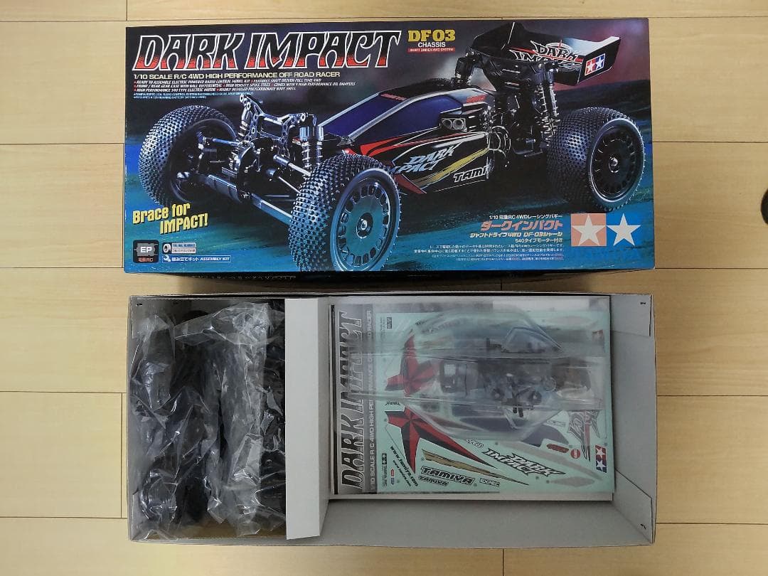 タミヤ 1/10 RCカー DARK IMPACT DF03 58370 未組立