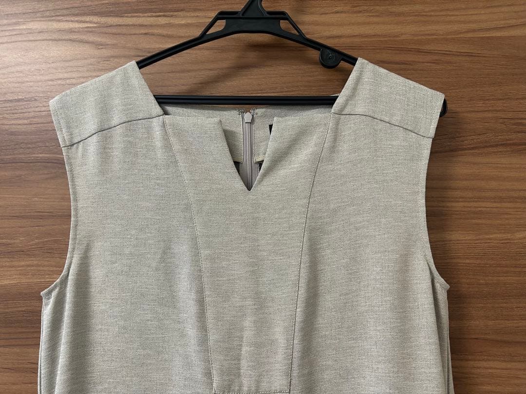 allureville(アルアバイル)リネンオックスベルト付オールインワン