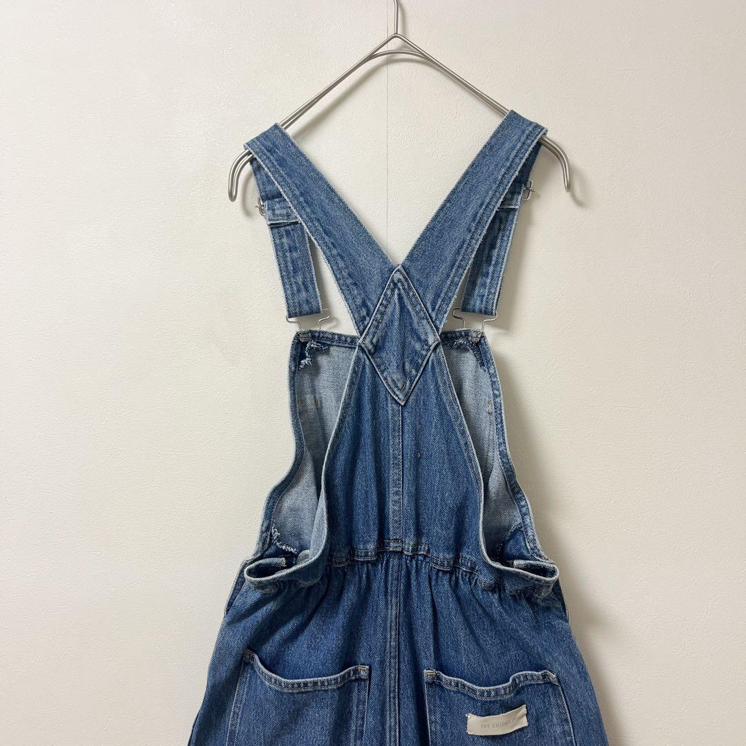 shishikui　jumpsuit　デニムオーバーオール　シシクイ　サロペット