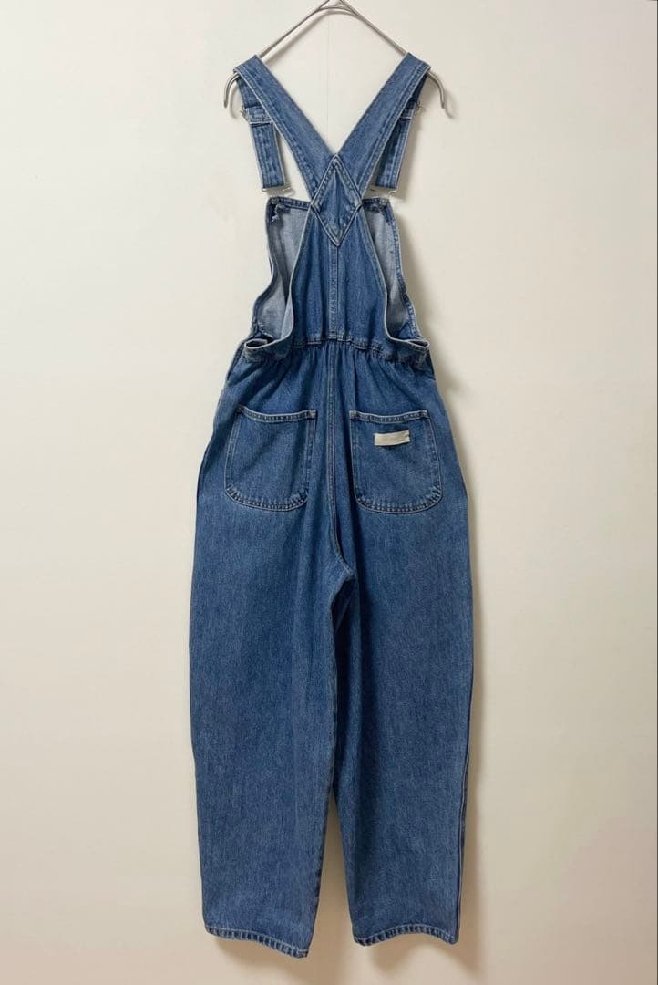 shishikui　jumpsuit　デニムオーバーオール　シシクイ　サロペット