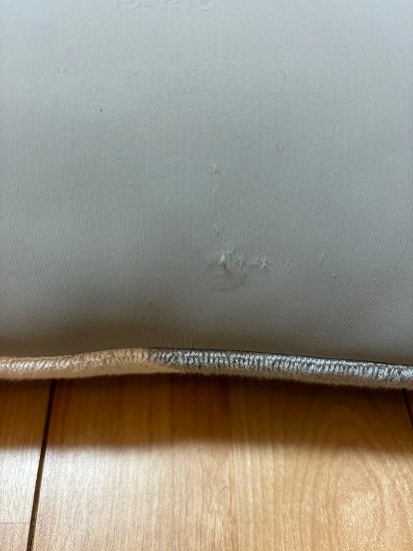 HERMES 2トーン クッション グレー