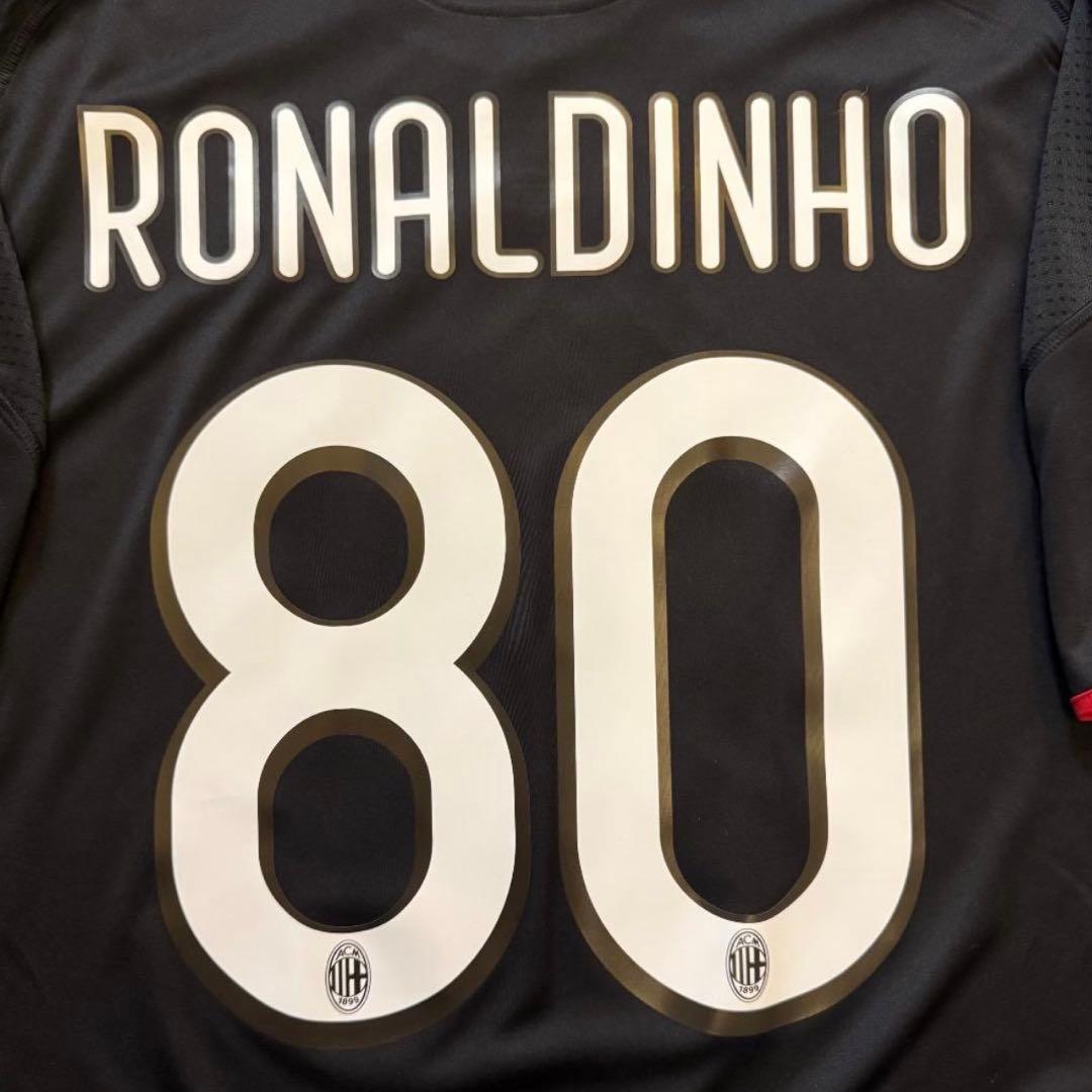 ロナウジーニョ 09/10 ACミラン ユニフォーム 3rd