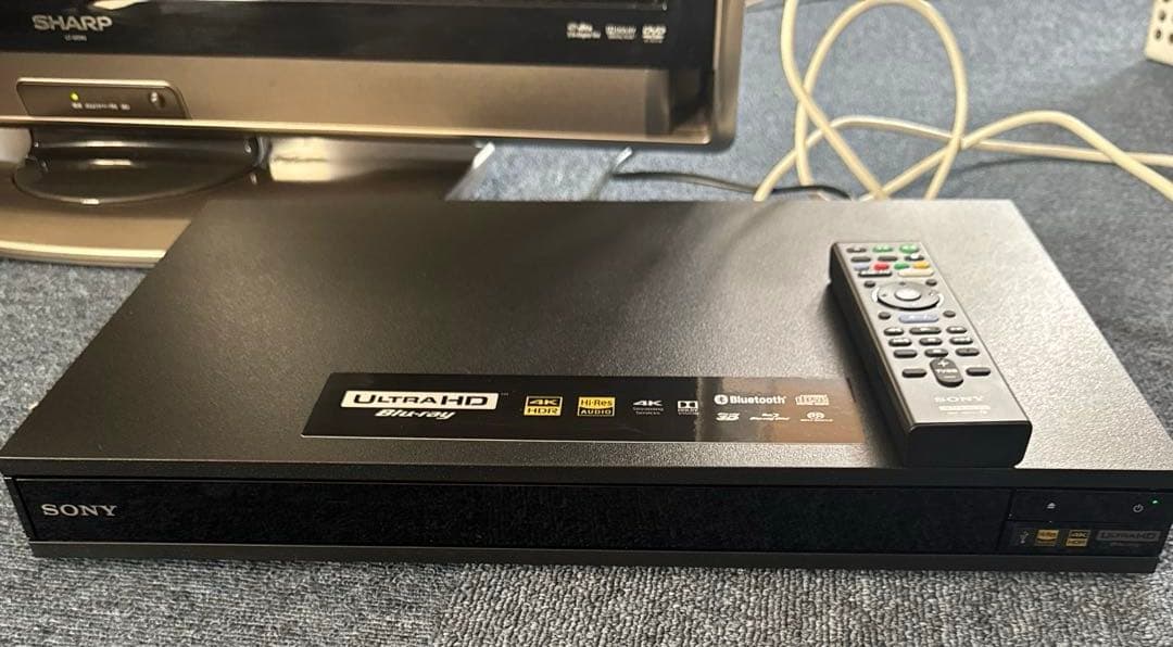 ソニーSONY ブルーレイプレーヤー/DVDプレーヤー UBP-X800