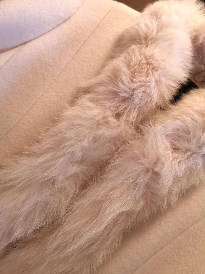 上品 可愛い トゥービーシック 大きいサイズ ファー 付 高級 ロングコート