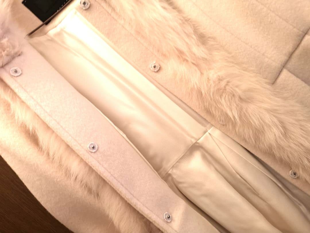 上品 可愛い トゥービーシック 大きいサイズ ファー 付 高級 ロングコート