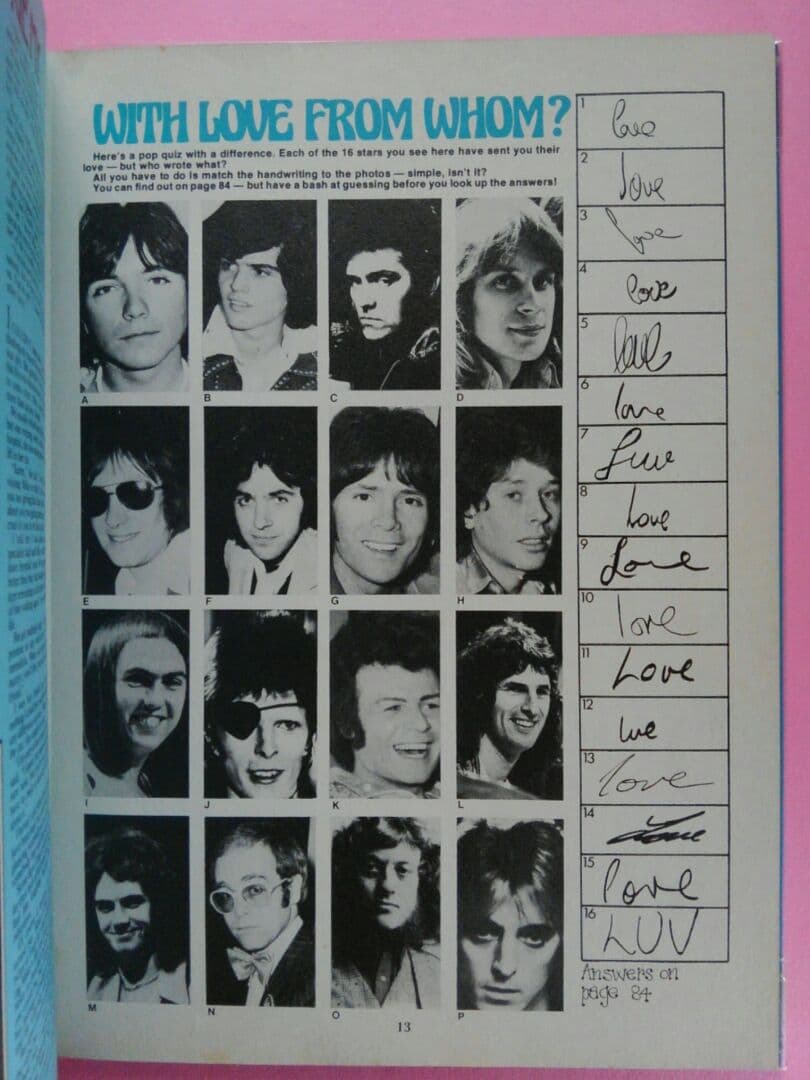 アート・デザイン・音楽 THE Jackie ANNUAL 1975