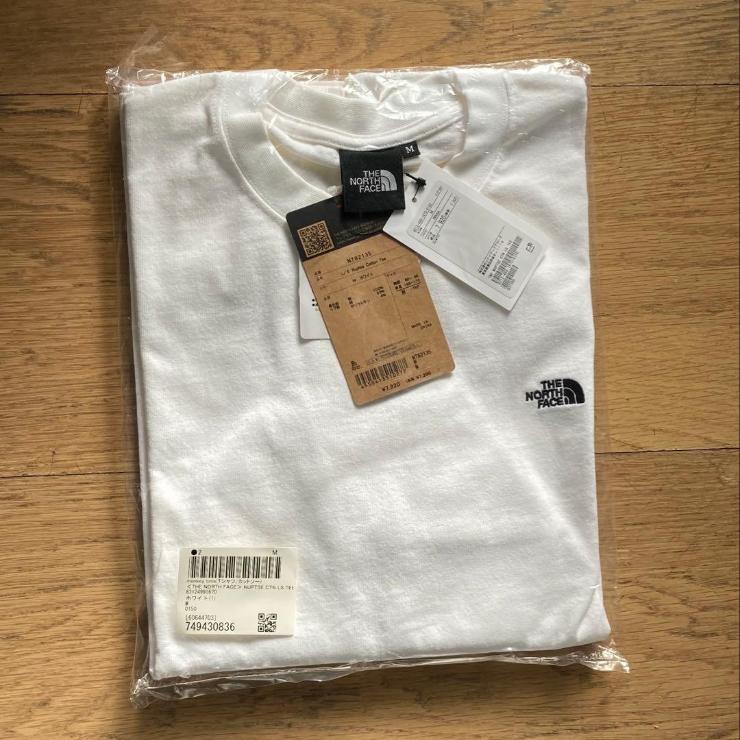 THE NORTH FACE ロンT 白黒Mセット