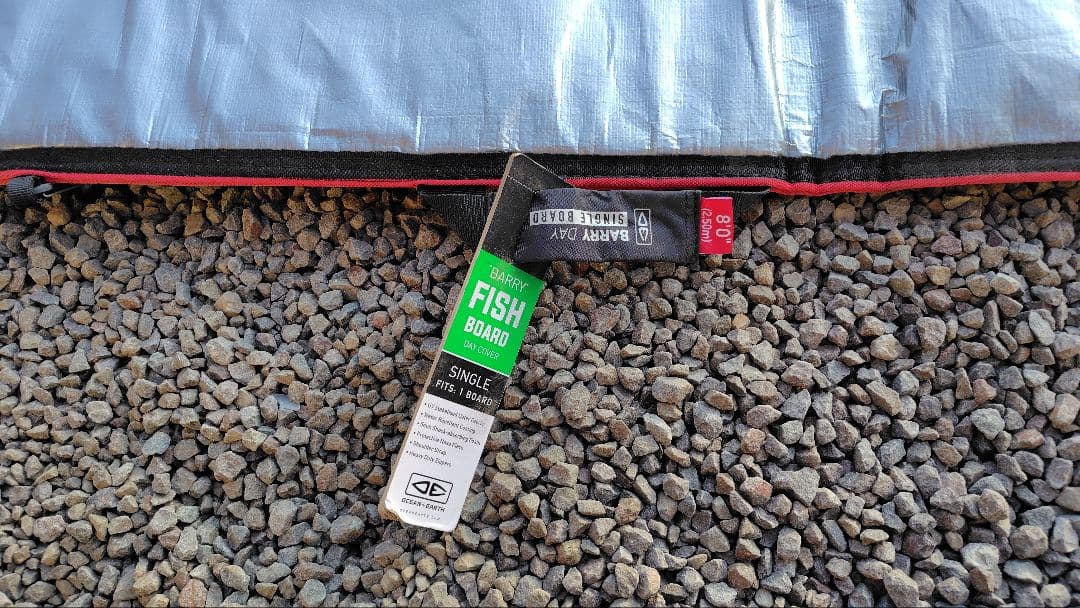 新品 ミッドレングス用サーフボードハードケース ８f用　 OCEAN＆EARTH