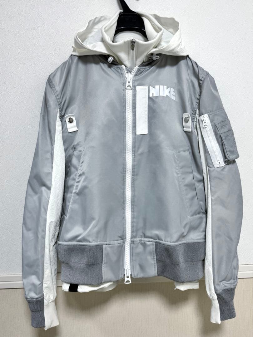 ★値下中★NIKE sacai レイヤードボンバージャケット CZ4697 XS