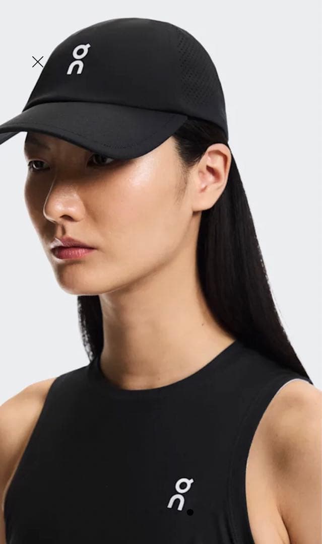 【新品】on テニス 黒 Court Cap イガ シフィオンテク オン