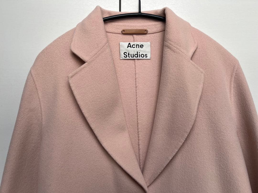 Acne Studios ペールピンク チェスターコート　お値下げしました