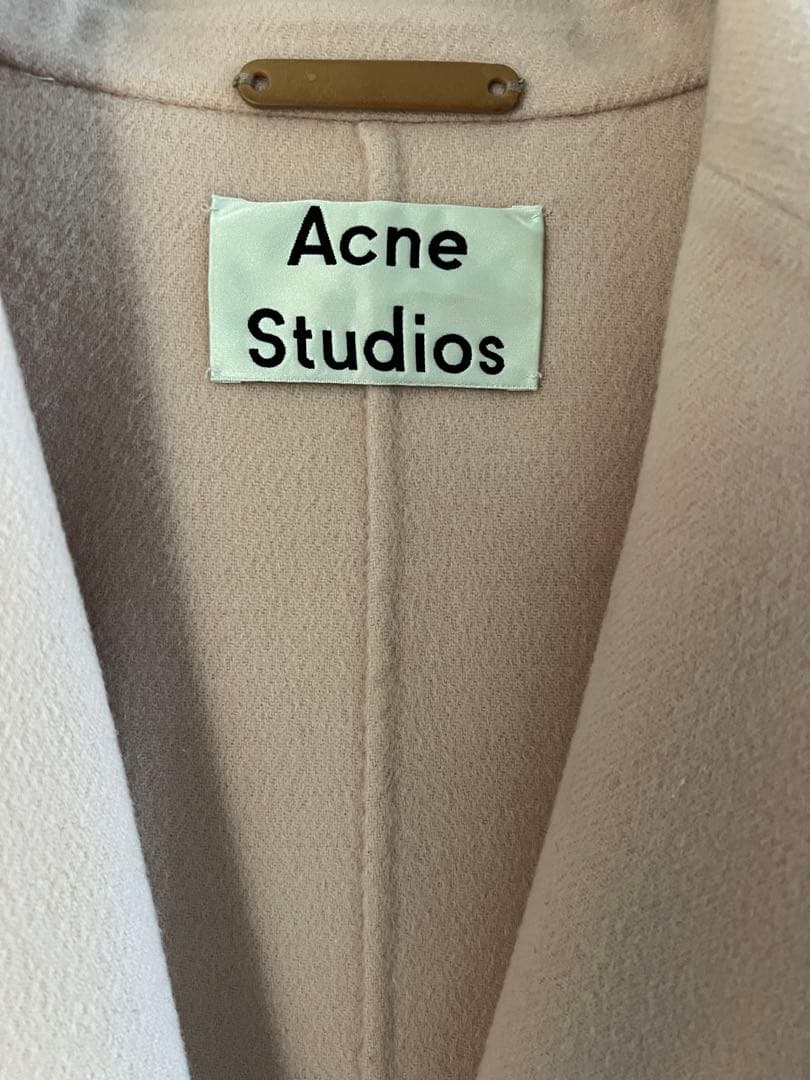 Acne Studios ペールピンク チェスターコート　お値下げしました