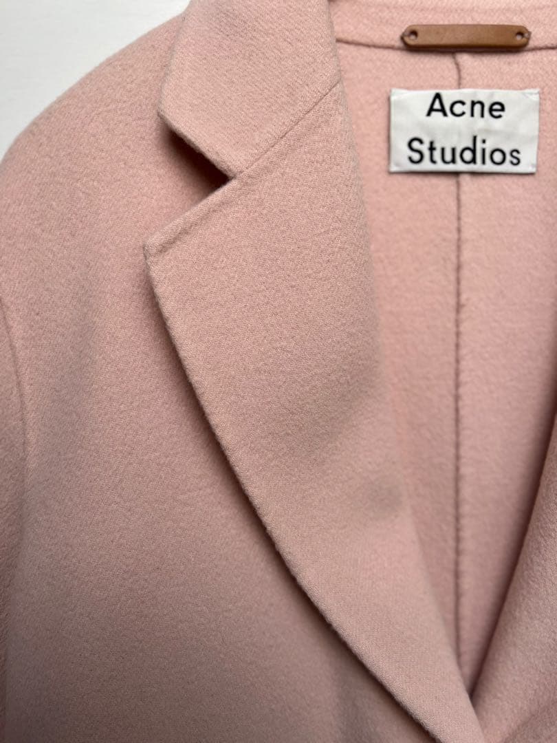 Acne Studios ペールピンク チェスターコート　お値下げしました
