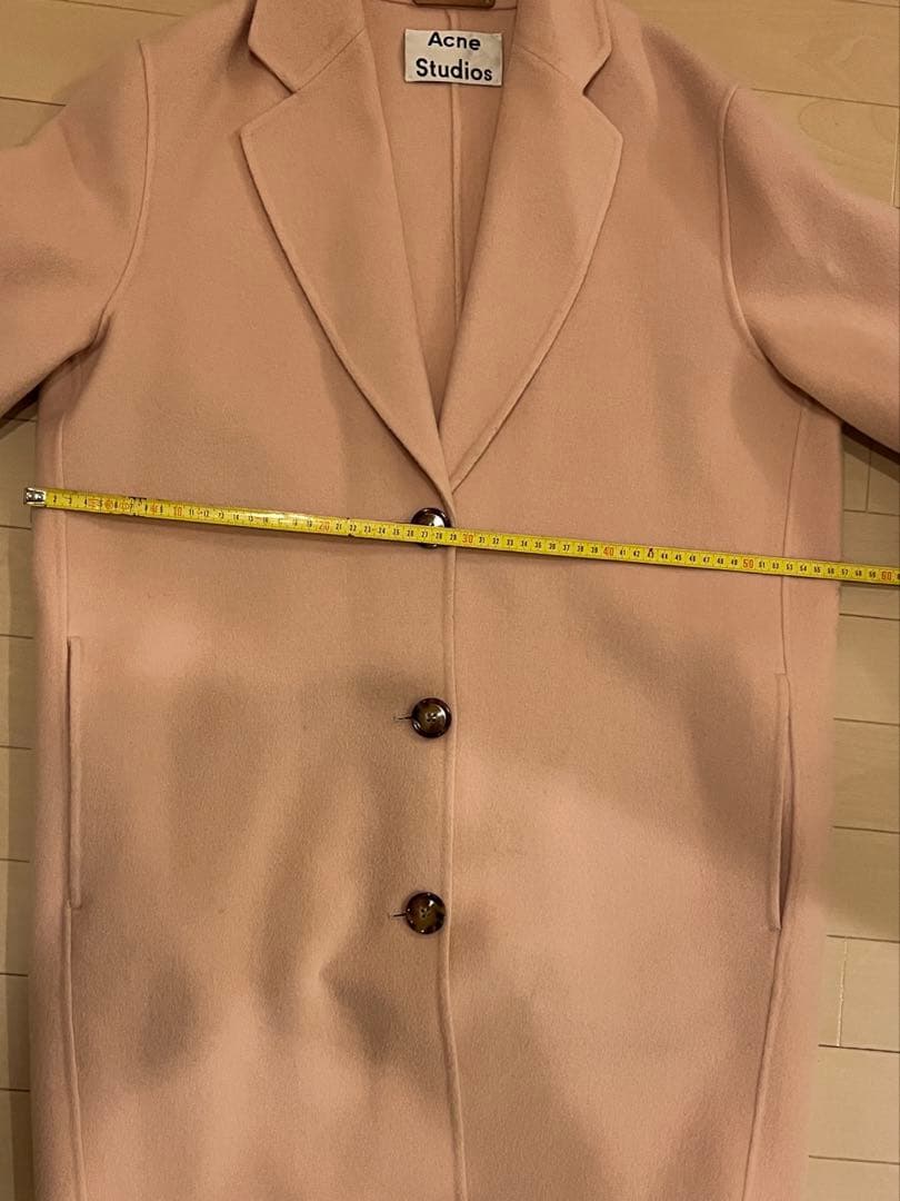 Acne Studios ペールピンク チェスターコート　お値下げしました