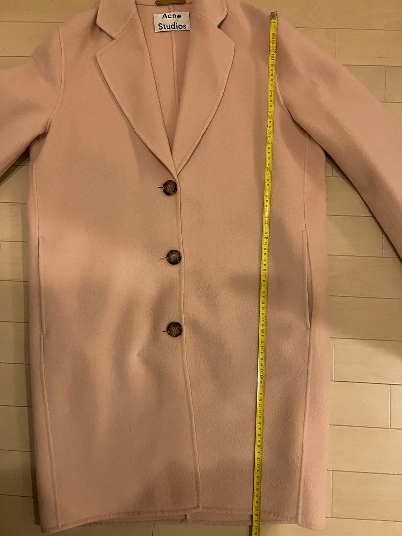 Acne Studios ペールピンク チェスターコート　お値下げしました