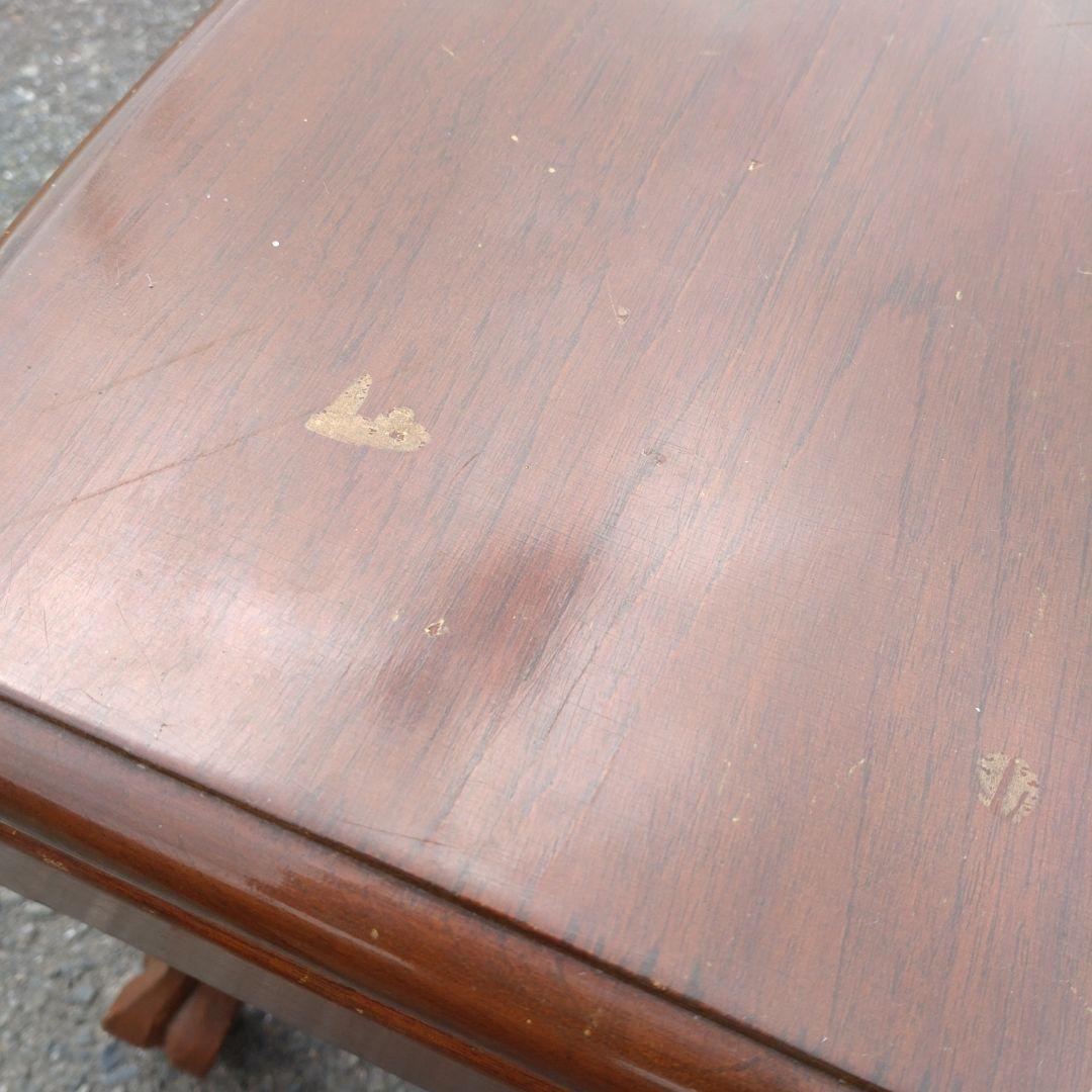 アジアン　彫刻装飾付き椅子　6脚セット