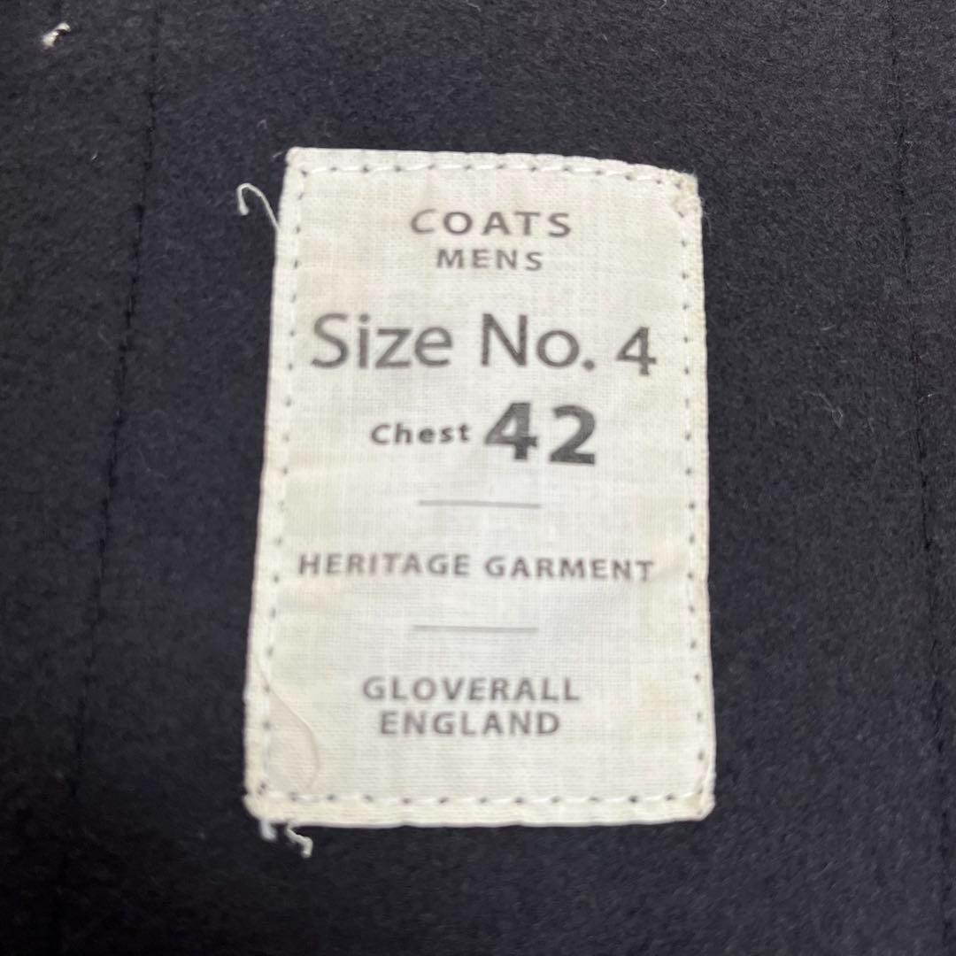 英国製✨ GLOVERALL グローバーオール　ダッフルコート　ブラック　XL