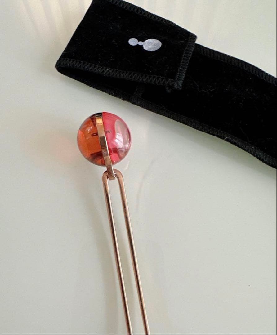 コレットマルーフのジェモロジーオーブヘアピン簪