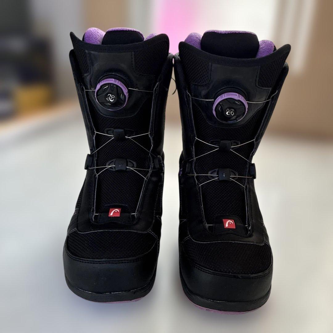 【良品】HEAD STRIKE BOA スノーボードブーツ 24.0cm