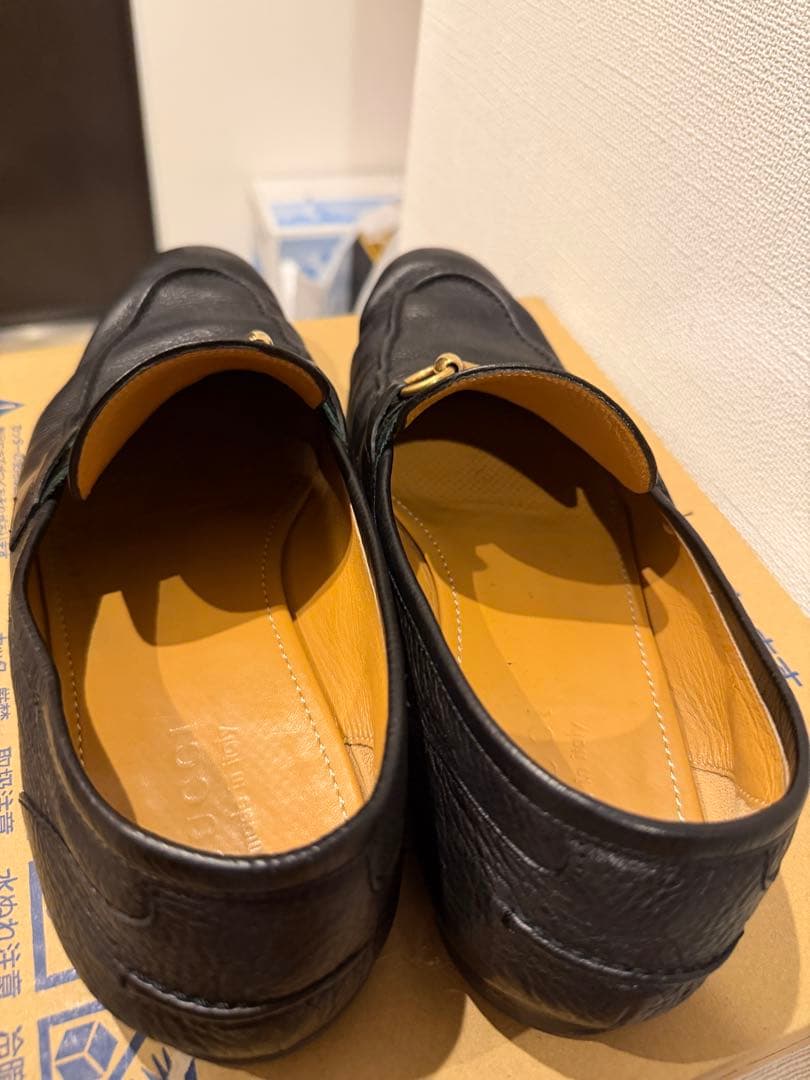 GUCCIグッチ ホースビット ローファー 2足セット メンズ レザー スエード