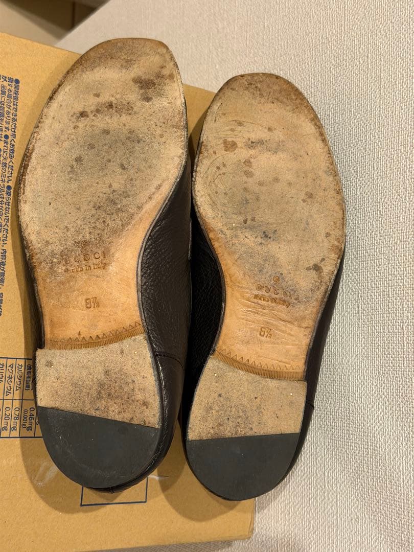 GUCCIグッチ ホースビット ローファー 2足セット メンズ レザー スエード