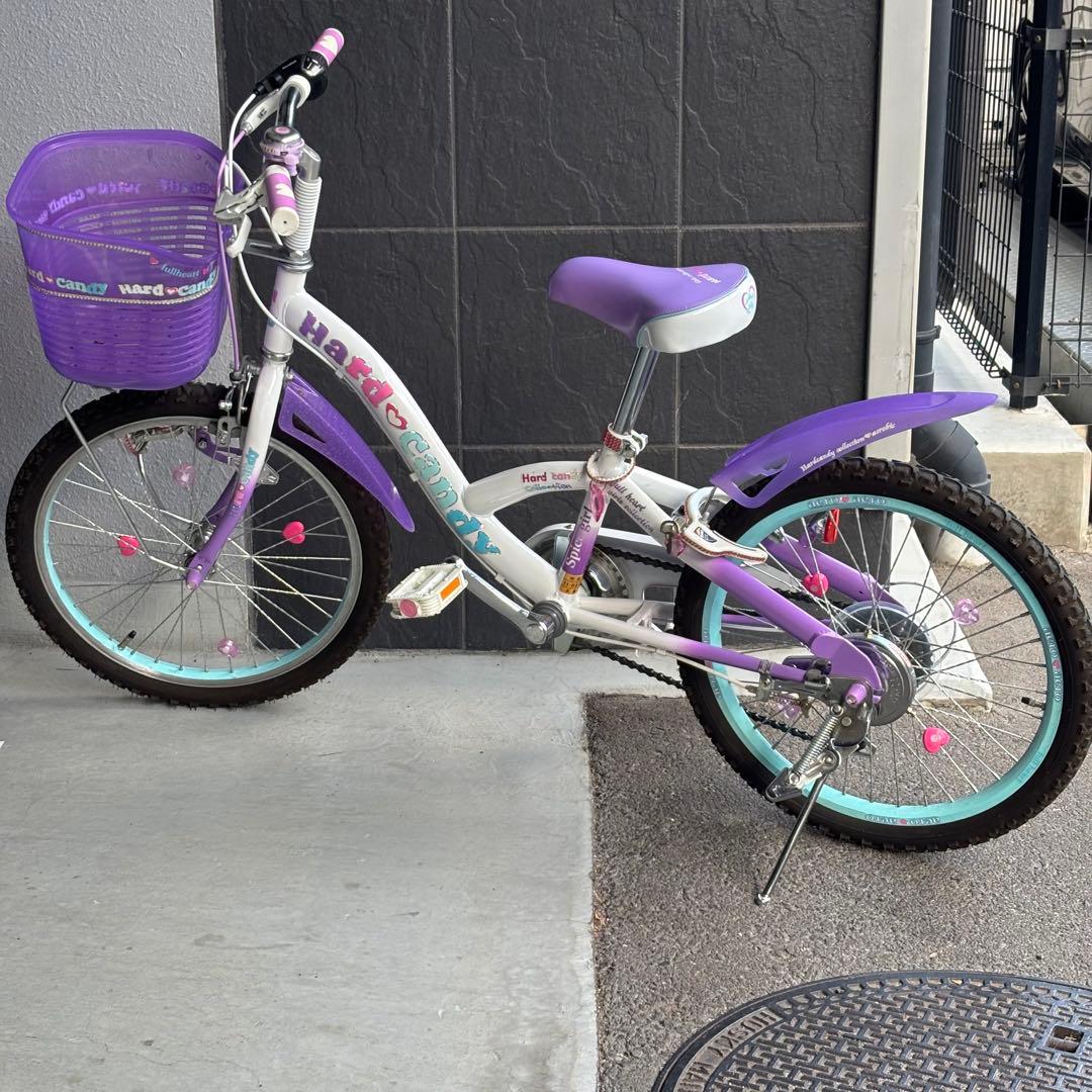 《6段変速機能付き》ハードキャンディ　子供用変速付自転車　20インチ　室内保管