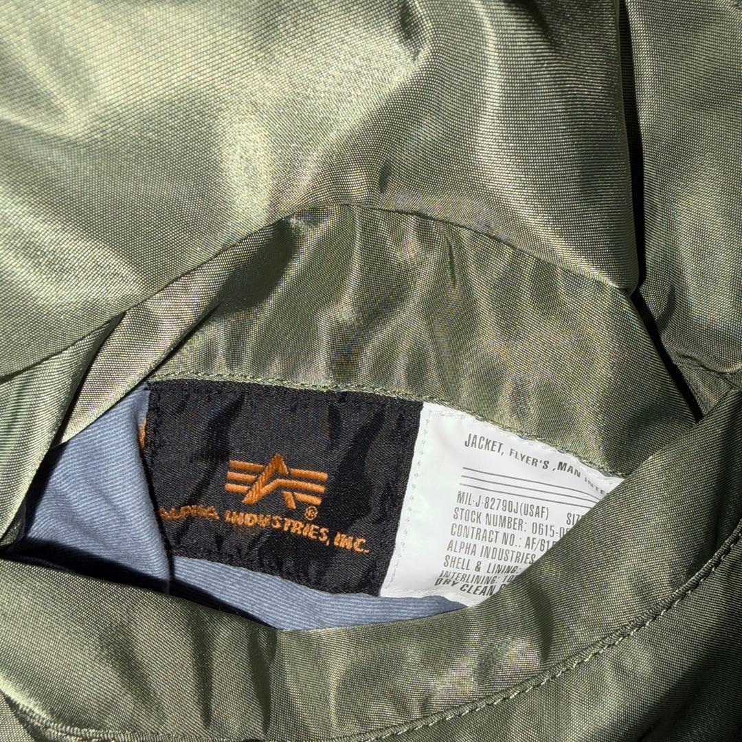 MA-1 フライト ジャケット サイズL ALPHA INDUSTRIES