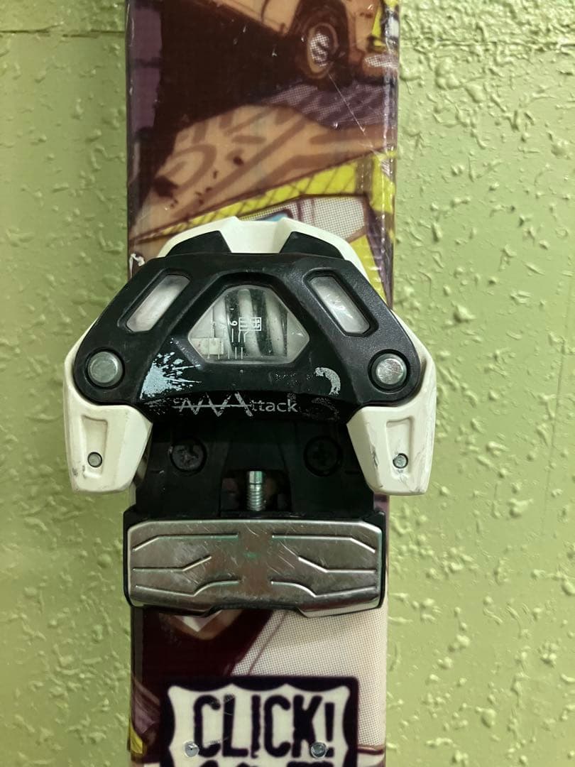 4FRNT 167cm グラフィックデザイン スキー板