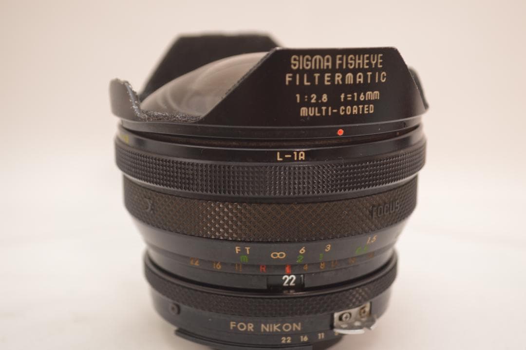 ✨希少✨ SIGMA FISH EYE 16mm F2.8