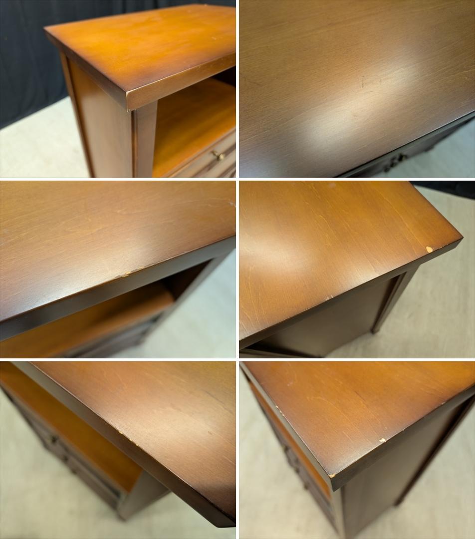 サイドチェスト　ドロワー　タンス　チェスト　花台　電話台　飾り台　ベットサイド