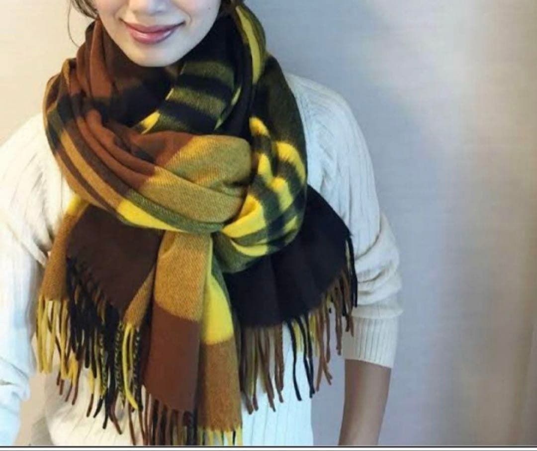 Joshua Ellis カシミア大判ストール