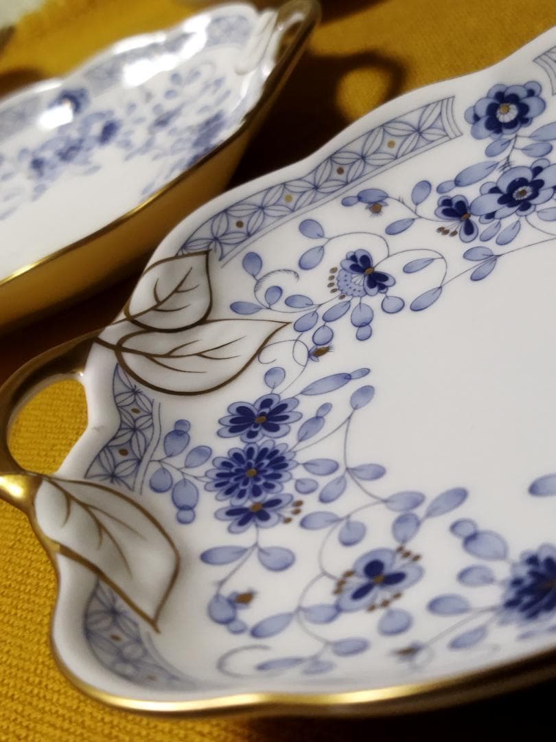 NARUMI ナルミ ミラノ 持ち手付き スクエア プレート 皿 5枚　未使用