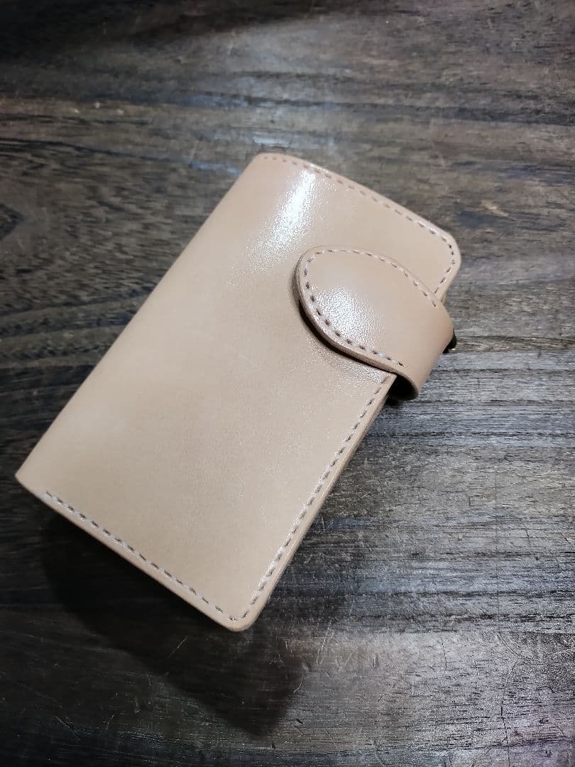 Middle Leather Wallet ミドルウォレット・ザ・ホックタイプ