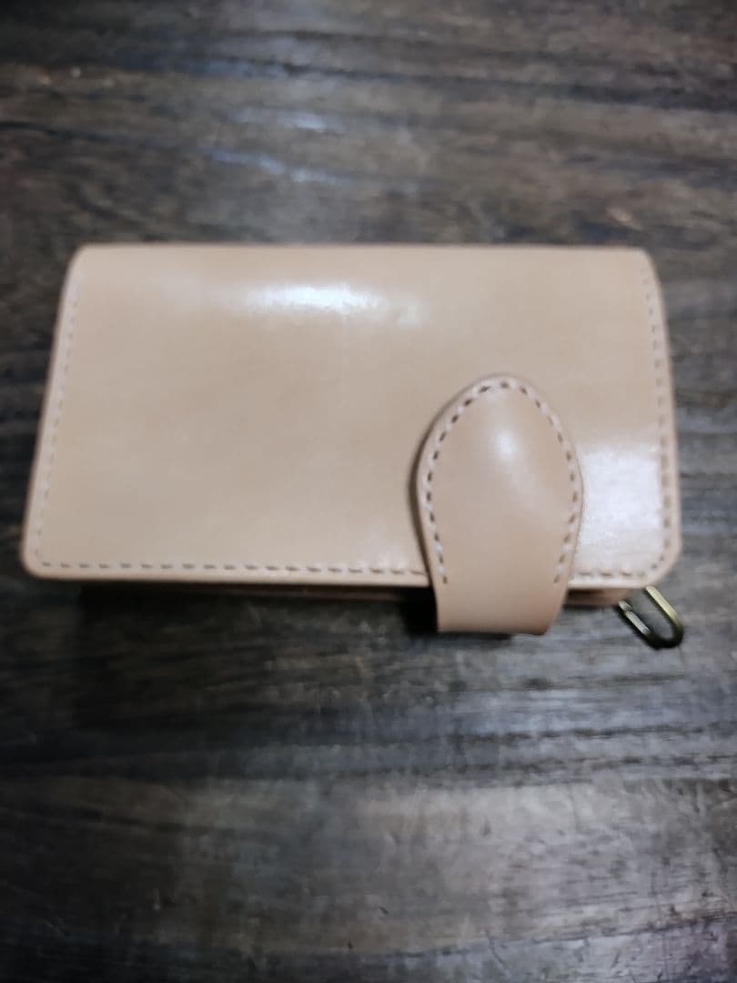 Middle Leather Wallet ミドルウォレット・ザ・ホックタイプ