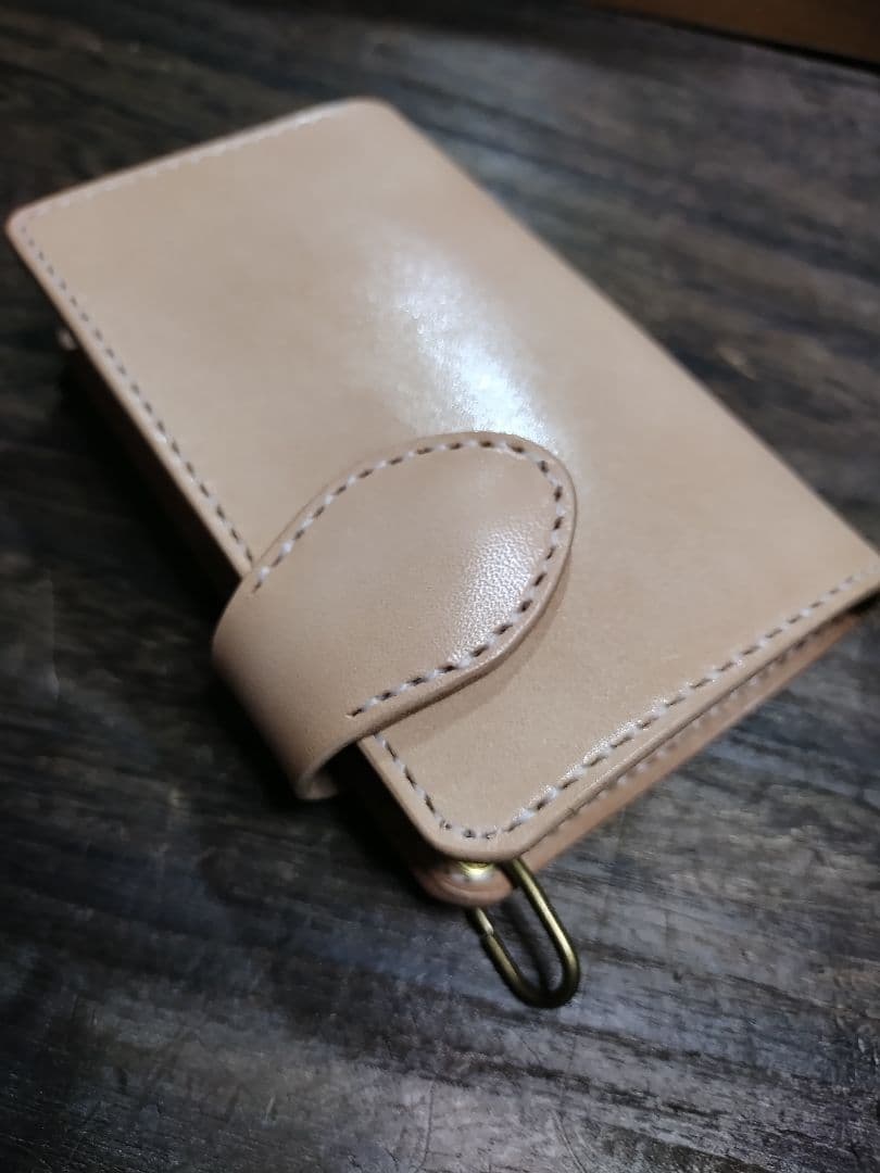 Middle Leather Wallet ミドルウォレット・ザ・ホックタイプ